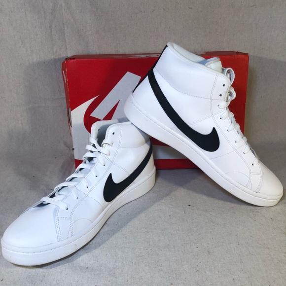 Nike Court Royale 2 Mid White Onyx Mens Shoes - Picture 2 of 4